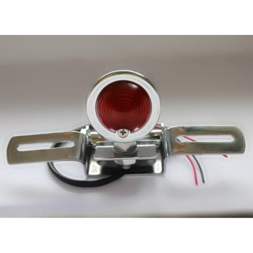 Motorcycle Bullet Brake Stop Running Tail light Plate Dual Sport Custom Quad Chopper ATV Dual Sport bike Cruiser Bobber Chopper