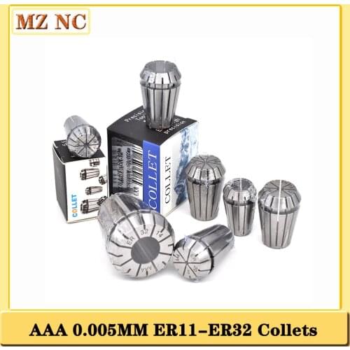 Accuracy er collets set ER16 1-10mm spring collet chuck for CNC Milling Lathe Tool spindle motor