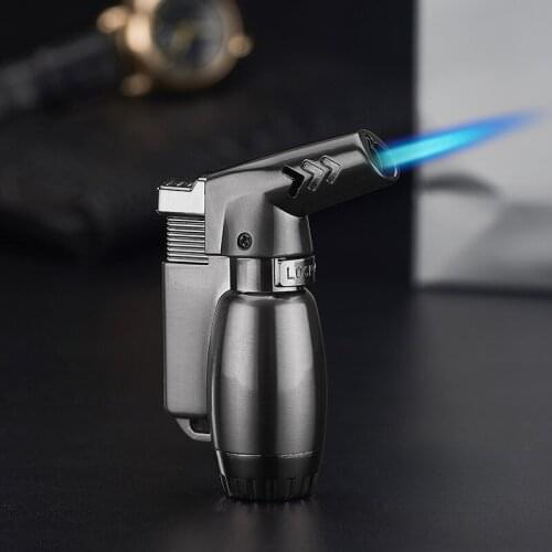 Mini Portable Inflatable Lighter Metal Windproof Small Spray Gun Small Welding Torch Lighter Briquets Et Accessoires Fumeurs