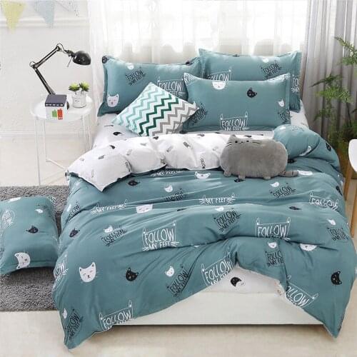 Nordic Simple Bedding Set Adult Duvet Cover Sets Bedclothes Bed Linen Sheet Single Double Queen King size Qulit Covers 240/220