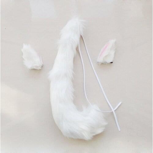 Takerlama Kamisama Hajimemashita / Kamisama Kiss Tomoe Plush Tail and Ears Cosplay Costumes Kamisama Love Cosplay Accessories