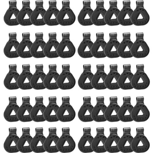 Top!-50Pcs Shading Mesh Clips Farming Net Clip Anti-Aging Greenhouse Supplies Fixed Multi-Purpose Net Clips