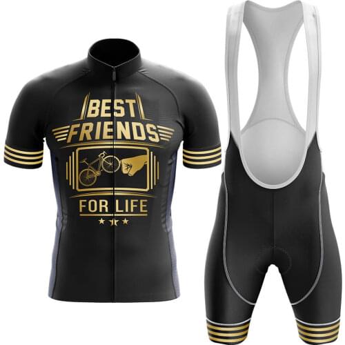 Cycling Best Friend Cycling Jersey set Maillot Ropa Ciclismo Cycling Bicycle Clothing Bike Clothes cycling bib shorts jersey kit