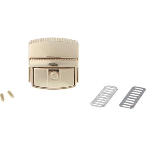 Women Bag Accessories Buckle Turn Lock Clasps Closure for Purse Handbag LX9F