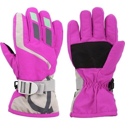 Winter Ski Gloves Men Women Child Touch Screen Snowboard Sport Gloves Outdoor Sports Windproof Snow Skiing Motorcycle Gloves #25