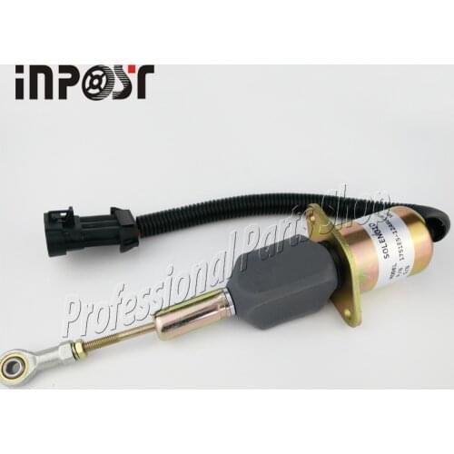 1751ES-12A6UC4B3S1 87616313 87801213 F2NN9D278BA, F3NN9D278BA Fuel Stop Soleniod For New Holland agricultural tractor