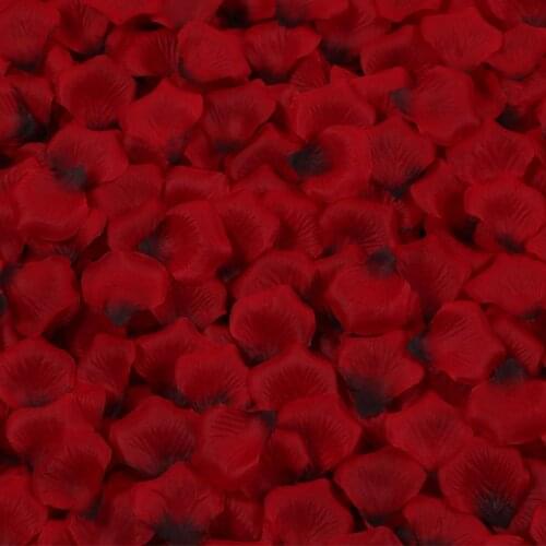 2000PC Simulation rose petals wedding confession decoration hand-spreading flower Valentines day proposal romantic wedding room