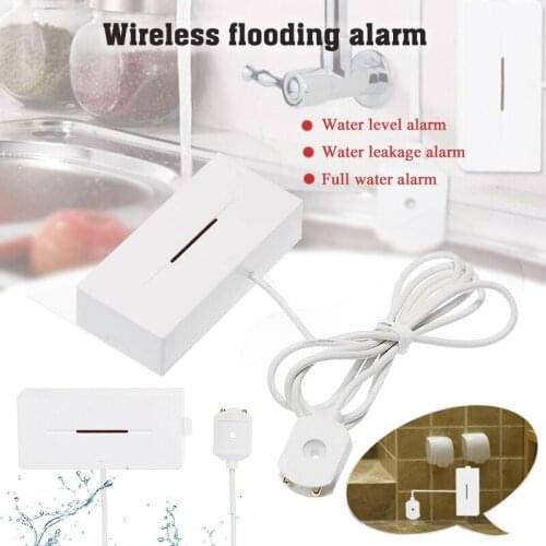 433MHz Wireless Water Leakage Sensor Home Smart Security Water Overflow Alarm Detector Promotion House Alarm System