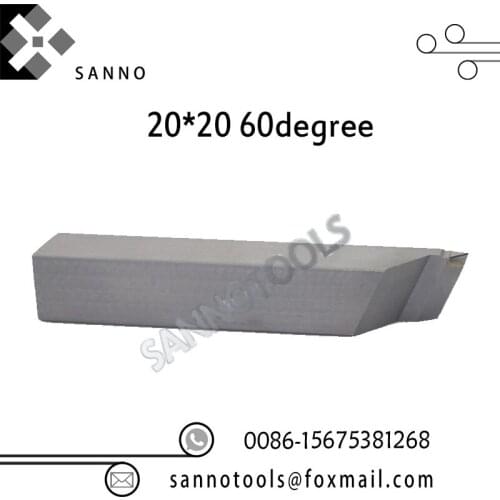 Free shipping! High quality 1pcs 20*20 60degree / 16*16 60degree CBN cnc carbide turning inserts