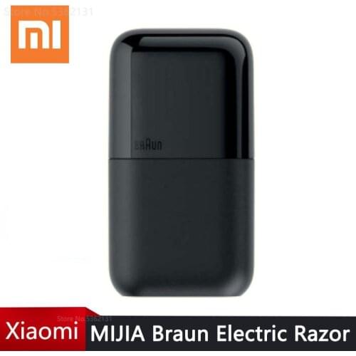 Xiaomi Mijia Braun Electric Shaver Washable USB Rechargeable Floating Double Blade Dry Wet Shaving Beard Trimmer Electric Razor