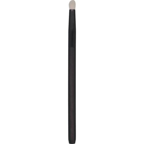 G18 Professional Handmade Makeup Brush Soft Saikoho Goat Hair Small Angled Eye Shadow Blending Brush Ebony Make Up Brushes