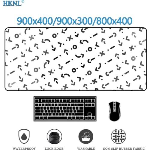 Artisan mousepad gamer Personality desktop pads Game Xxl mouse pad white 900x400 art table deskmat gaming accessories mausepad