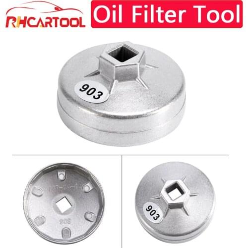 Oil Filter Wrench Socket Remover Tool 74mm 14 Flute Aluminum For BMW For AUDI For Benz For Toyota Oil Filter Wrench Auto Tool