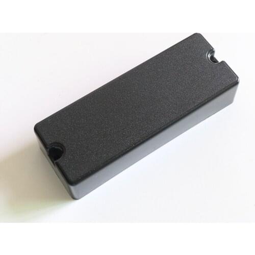 4pcs/Pack 5 string music man J bass guitar pickup cover satin black color for bass pickup kits