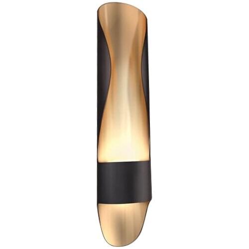 Living room wall lamp aisle wrought iron bedroom bedside lamp creative Nordic modern minimalist staircase lamp personality