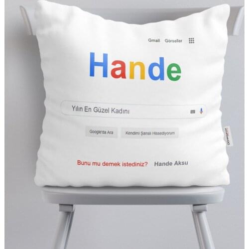 Personalized Is Google Search Engine Satin Pillow-2
