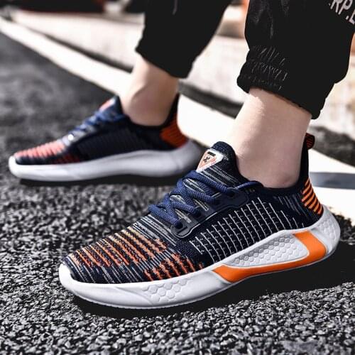 Recommend Shoes Men Breathable Mens Sneakers Comfortable Mesh Mens Running Shoes Fashion Summers Big Size 46 Zapatillas Hombre