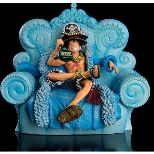 Japan Anime One Piece Monkey D Luffy 20th Anniversary PVC Figure Figurine 15cm Toy Model Statue New With Box