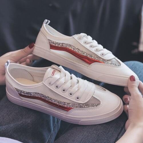 Maggies Walker Women Fashion Canvas Casual Summer Shoes Platform Mesh Lace-up Casual Spring Outdoor Shoes Size 35~40