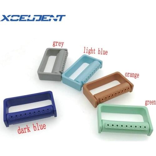 1 Pcs Dental Diamond Bur Stand Holder 9 Holes Teeth Disinfection Organizer Autoclavable
