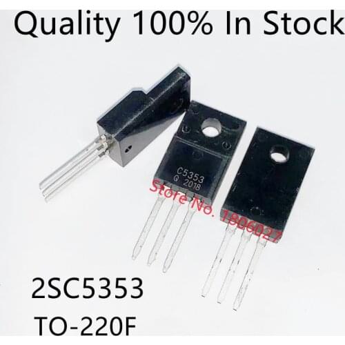10PCS/Lot SVF4N65F TO-220F / MBRF20200CT / 2SC5353 / FQPF7N60C / MBRF1045CT Triode
