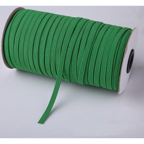 140 yards/Lot 6mm Elastic Ribbon Head band High-Elastic Band Rubber Band Waist Elastic Line Lace Trim Sewing Garment Accessories