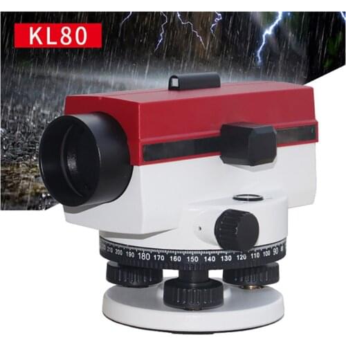 KL80 Parallel Tester Optical Laser Level Automatic Level Gauge Optical Self Auto Leveling Tool Engineering Measuring Instrument