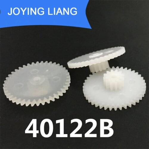 40122A 40122B 0.5M Gear Wheels 21mm Outer Diameter Plastic Toy Parts for Toys Gears 10PCS/LOT