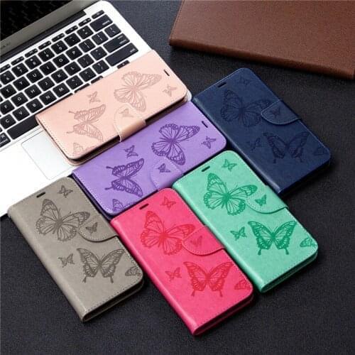 For Huawei P smart 2020 Mate 20 30 Lite Pro Embossing Leather Flip Wallet Book Case Huawei Y5 Y6 Y7 2019 2018 Y6P Y7P Phone Case