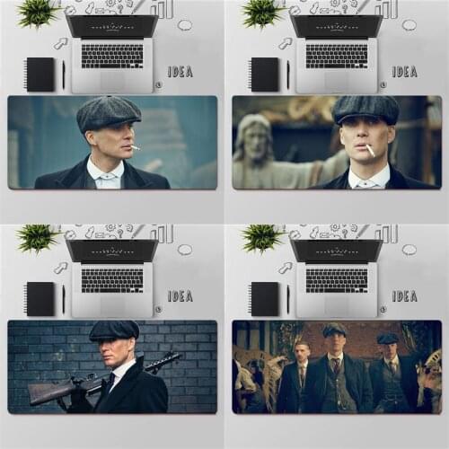 FHNBLJ High Quality Peaky Blinders Thomas Shelby Large Mouse pad PC Computer mat Rubber Computer Gaming mousepad