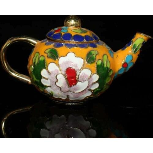 Cloisonne Wine Pot Small Teapot With Chinese Characteristics Handicraft Tourism Gifts