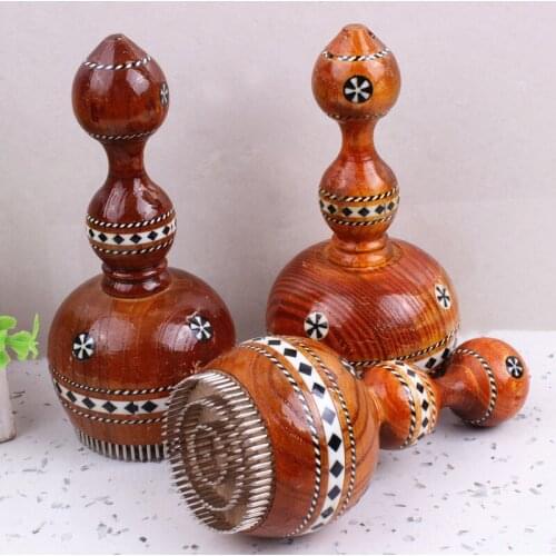 Pizza needle Special handicraft pizza stamp Pizza tools Pure manual solid wood pizza exhaust stainless steel needle pizza shovel