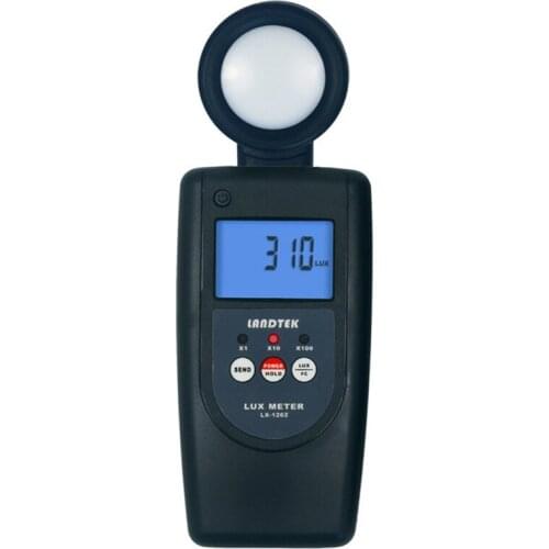 LX-1262 Digital Lux Meter Wide Measuring Range High Resolution Wide Long-lasting Components Display Handheld