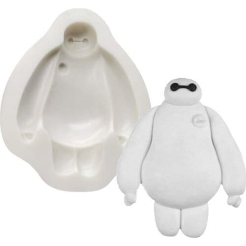 Cartoon Character Molds Fondant Cakes Decorating Tools Silicone Molds Sugarcrafts Chocolate Baking Tools For Cakes Gumpaste Form