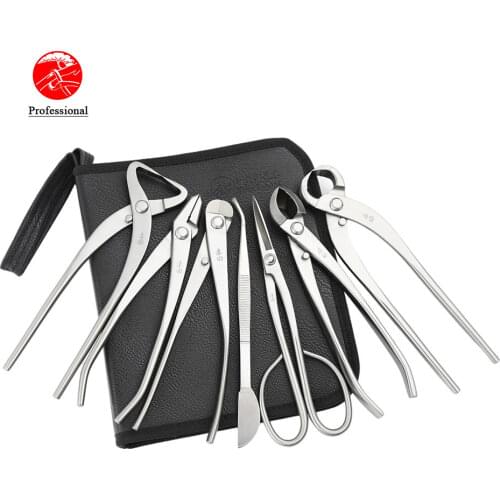 Professional Grade 7 PCS Bonsai tool set (kit) MTBT-07 From TianBonsai
