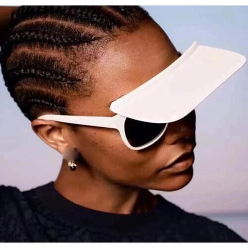 2021 Fashion Vintage Round Steam Punk Flip Up Sunglasses Classic Double Layer Clamshell Design Sun Glasses Oculos De Sol