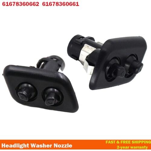 Car Right Headlight Washer Nozzles Jet 61678360662 For New BMW 5 SER E39 525i 2001-2003 E39 528i 1997-2000 540i 1997-2003