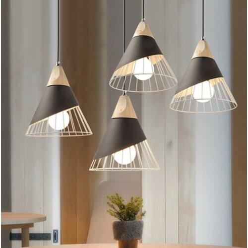 Nordic Feather Ball Led Pendant Lamp Black Shade Bedside Dining Table for Corridor Home Decor Indoor Lighting Flesh Lustre Salon