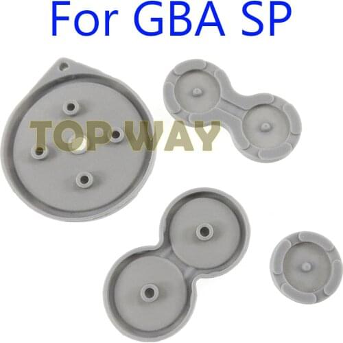 2sets Conductive adhesive Rubber for GBA SP Console Key Pads for Gameboy Advance SP