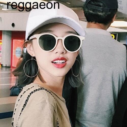 2020 ovale femmes lunettes de soleil hommes lunettes dame luxe rétro métal lunettes de soleil Vintage miroir UV400l