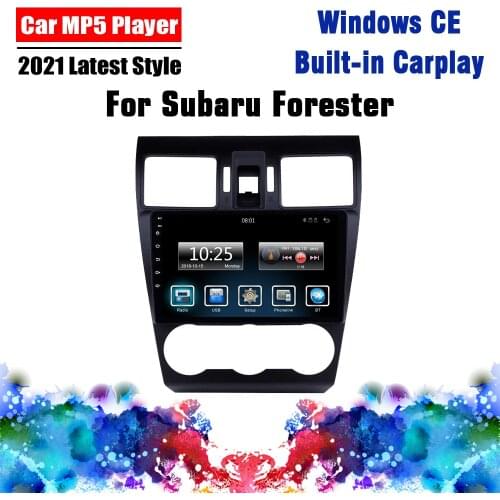 2 Din Car Multimedia Player 9" For Subaru Forester 4 SJ 2012 - 2015 Car Stereo FM Bluetooth Radio Support Carplay