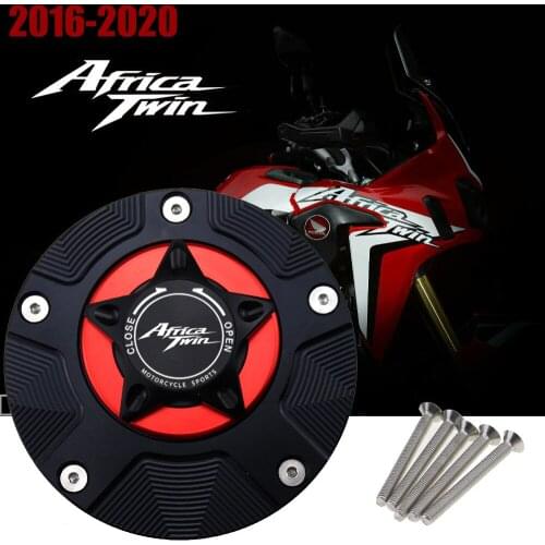 For Honda CRF1000L CRF1100L CRF250L Africa Twin 2016-2020 Motorcycle CNC Quick Release Cover CRF1000L Gas Fuel Tank Cap