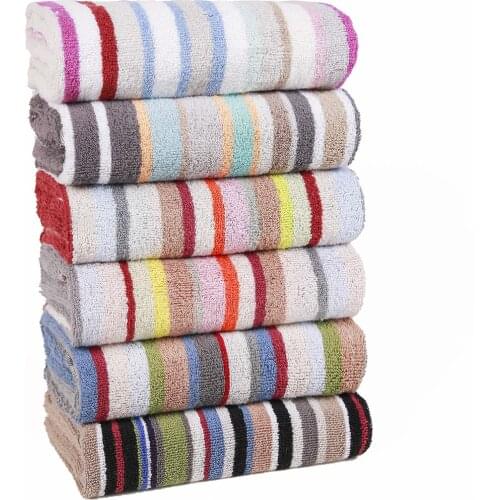 Yarn Dyed 6 Pcs 50 × 90 Colorful Soft Hand Towel