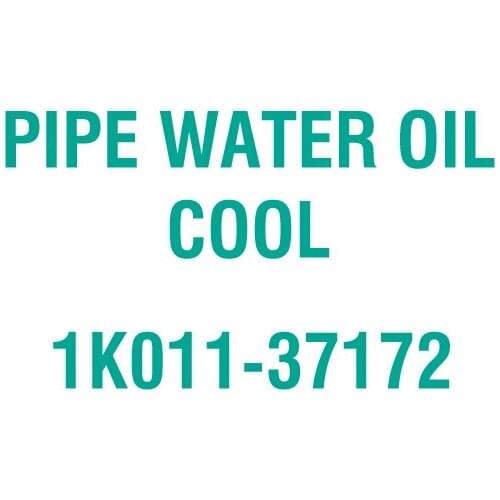 For Kubota 1K011-37172 PIPE WATER OIL COOL