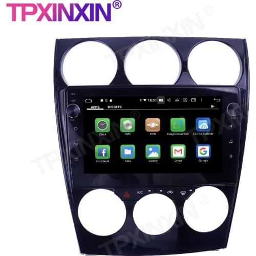 For Mazda 6 2002-2008 Touch Screen 4+128G Android 10.0 GPS IPS Car Multimedia Tesla Player Headunit Audio Radio Navigtion Tape
