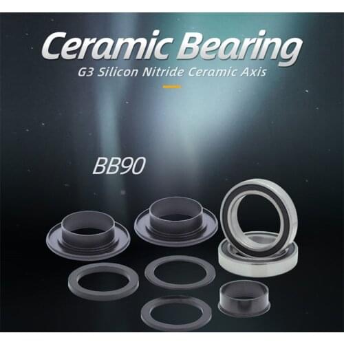 Kactus Tech BB90 Ceramic Cycling Bottom Brackets Press BB Mountain Bike Road Bicycle Parts 24mm Chainset for TREK Crankset