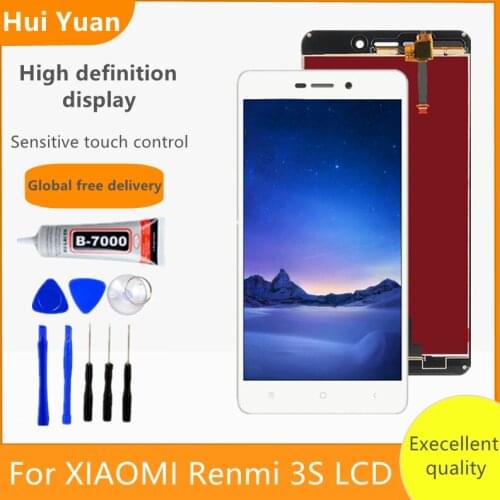 Original LCD For Xiaomi Redmi 3 Lcd Display Screen Replacement For Redmi 3 3S LCD Digiziter Aseembly