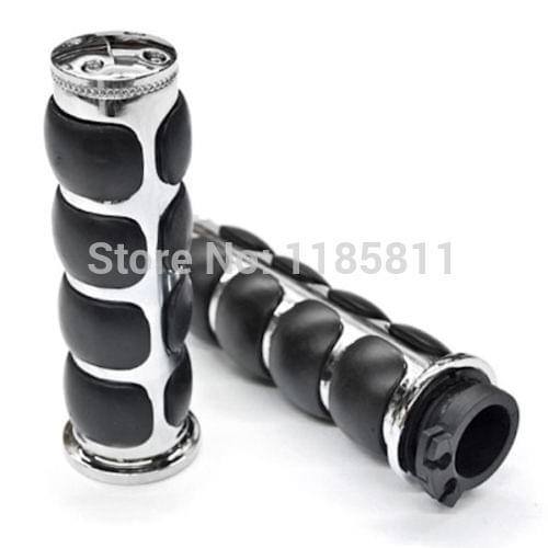 For Yamaha Road V Royal Star Venture Classic Royale Deluxe Custom Motorcycle Hand Grips 1" 25mm 1 Pair