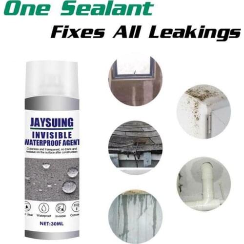 30ml Super Strong Bonding Spray Anti-Leaking Sealant Spray Leak-trapping Repair Spray Waterproof Glue Agent Adhesives Sealers