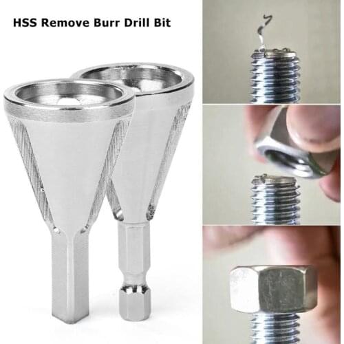 HSS Metal Remove Burr Drill Bit Deburring External Chamfer Tool Woodworking Remove Burr Tools for all kinds of Chuck Drill